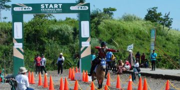 Kejuaraan Nasional Horseback Archery 2025 Digelar di Gunung Kelud