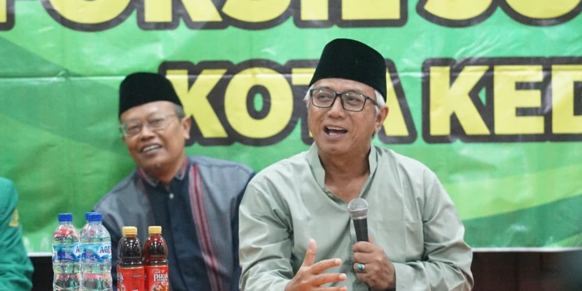 Wakil Wali Kota Kediri Hadiri Pengajian Rutin Forsil Ansor Banser