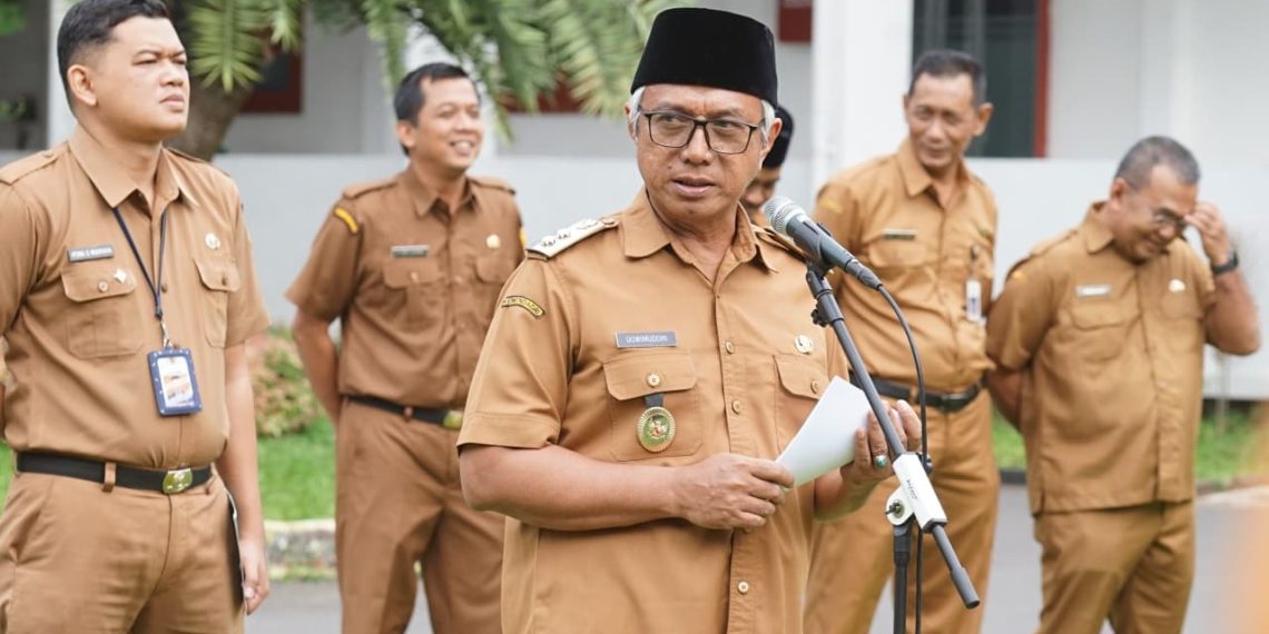 Wakil Wali Kota Kediri Pimpin Apel Pagi, Tegaskan Komitmen Pelayanan dan Kolaborasi OPD