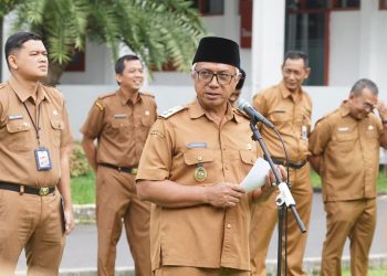 Wakil Wali Kota Kediri Pimpin Apel Pagi, Tegaskan Komitmen Pelayanan dan Kolaborasi OPD