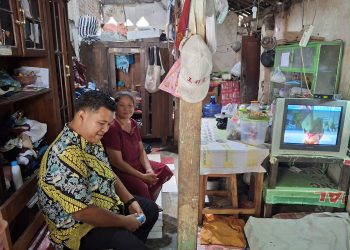 DPD Golkar Kabupaten Kediri Jenguk AR, Anak 10 Tahun Penderita Lepra di Gampengrejo