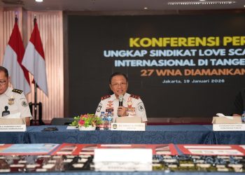 Imigrasi Bongkar Sindikat Love Scamming Internasional di Tangerang, 27 WNA Diamankan