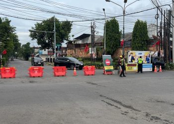 Jalan Suparjan Mangun Wijaya Ditutup Total Empat Hari, Dishub Kediri Terapkan Rekayasa Lalu Lintas