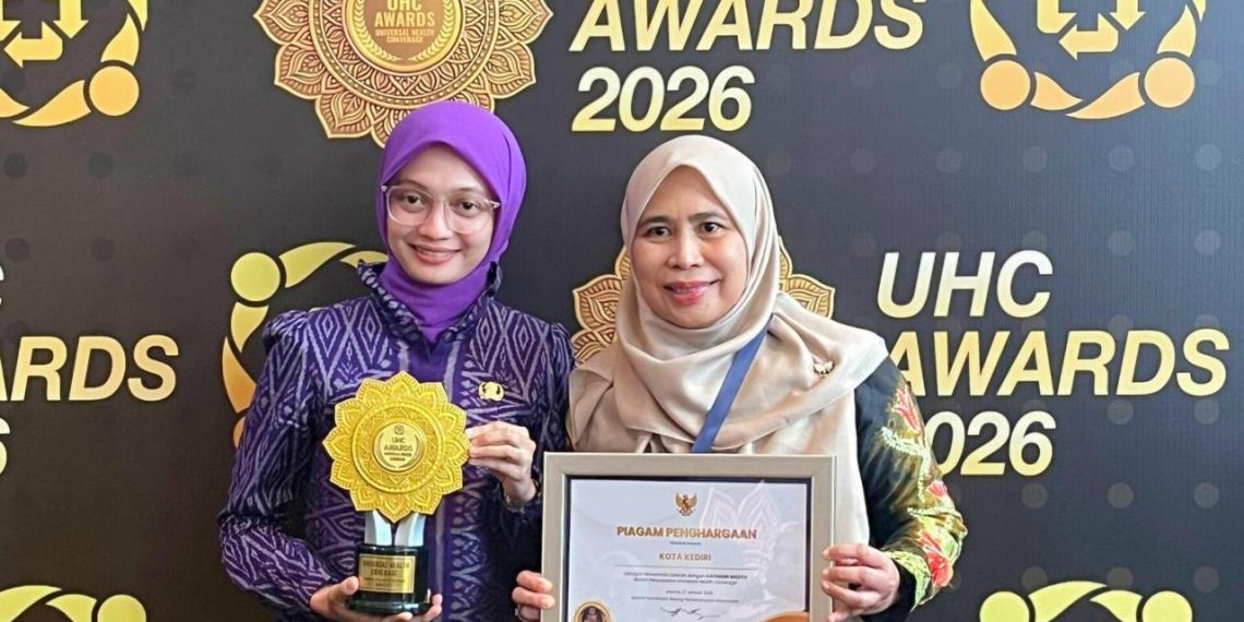 Kota Kediri Raih UHC Award 2026, Kepesertaan JKN Tembus 99,21 Persen