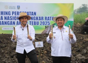 Jombang Luncurkan Program Bongkar Ratoon 2025, Targetkan Produktivitas Tebu Tembus 100 Ton per Hektare