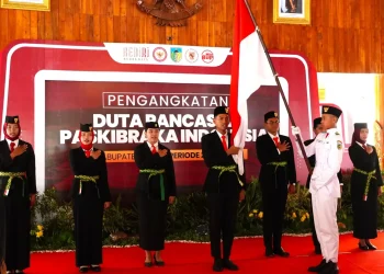 Pemkab Kediri Kukuhkan DPPI 2025–2029, Mas Dhito Tekankan Peran Duta Pancasila di Kalangan Generasi Muda