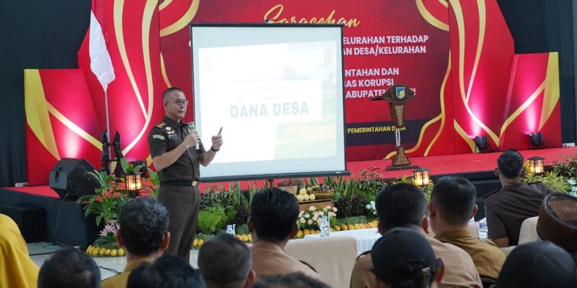 Pemkab Kediri Tegaskan Komitmen Wujudkan Pemerintahan Desa dan Kelurahan Bebas Korupsi