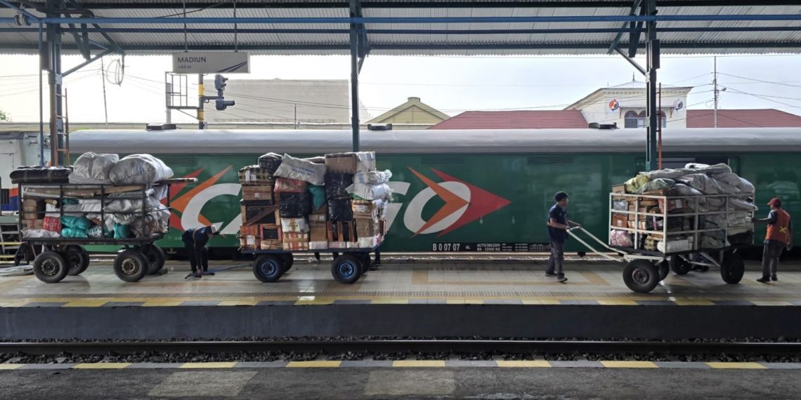 Angkutan Barang KAI Daop 7 Madiun Tumbuh Pesat 1.218 Persen Sepanjang 2025