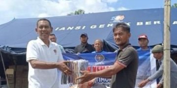 Bantuan Kemanusiaan dari PWI Jatim dan Jurnalis Siaga Bencana Malang Raya Tiba di Aceh Utara