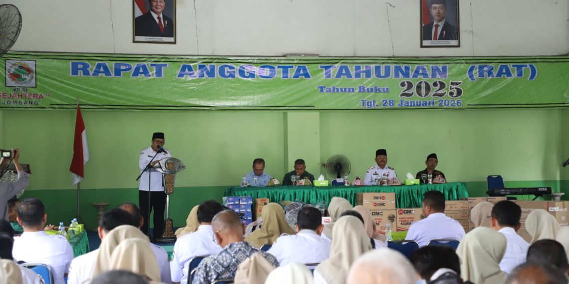 KP-RI Sejahtera Jombang Catat Kinerja Positif, Pendapatan Naik 8,25 Persen pada RAT 2025
