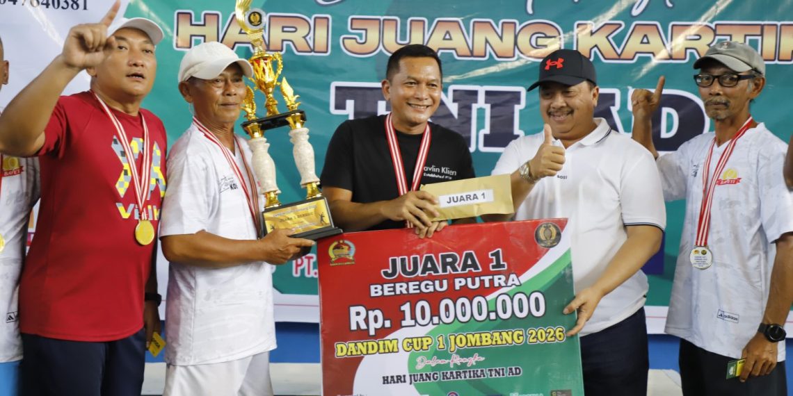 Kejuaraan Tenis Lapangan Dandim Cup I 2026, Dorong Pembinaan Atlet Muda