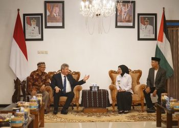 Wali Kota Kediri Terima Kunjungan Duta Besar Palestina, Tekankan Moderasi Beragama dan Pesan Perdamaian