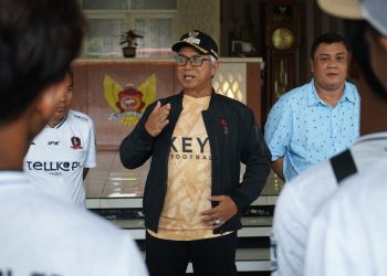 Wakil Wali Kota Kediri Lepas Tim Inter Kediri Berlaga di 32 Besar Liga 4 Piala Gubernur Jatim