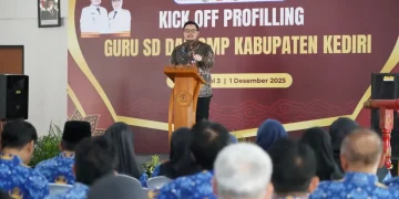 Profiling 7.200 Guru, Bupati Kediri Dorong Pemerataan Kompetensi Pendidikan