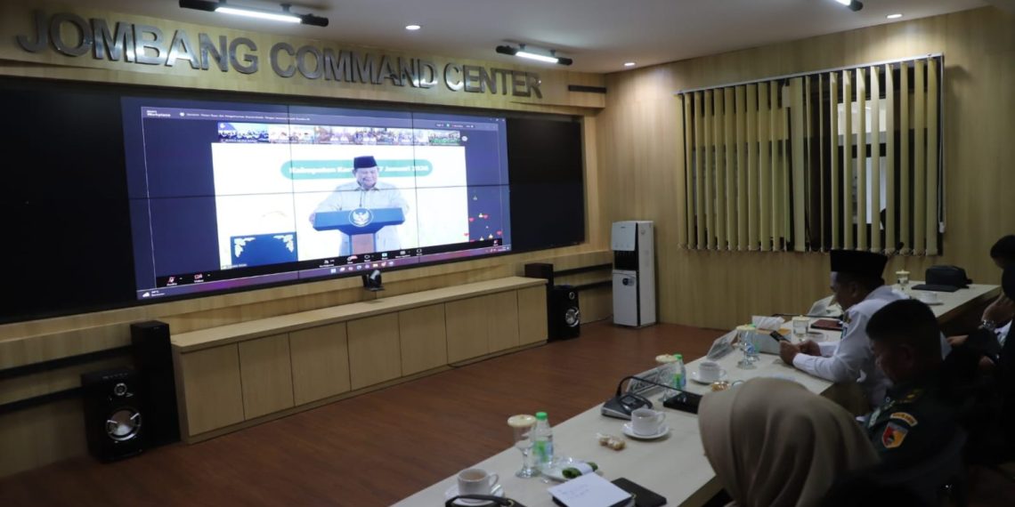 Jombang Ikuti Pengumuman Swasembada Pangan Nasional