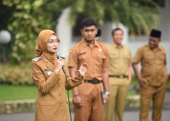 Wali Kota Kediri Tekankan Peningkatan Layanan Publik dan Disiplin ASN saat Apel Pagi