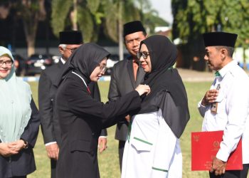 Wali Kota Kediri Pimpin Upacara Hari Amal Bakti ke-80 Kemenag