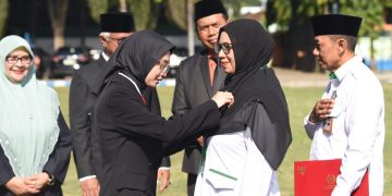 Wali Kota Kediri Pimpin Upacara Hari Amal Bakti ke-80 Kemenag