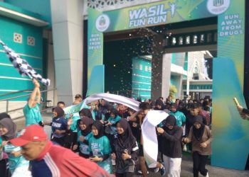 UIN Syekh Wasil Kediri Gelar Wasil Fun Run, Kampanye Hidup Sehat dan Anti Narkoba