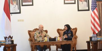 Wali Kota Kediri Terima Kunjungan Konsul Jenderal AS, Bahas Kerja Sama Pendidikan dan Kebudayaan