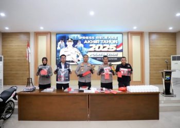 Kriminalitas Kediri Naik 8,7 Persen, Crime Clearance Capai 93,9 Persen
