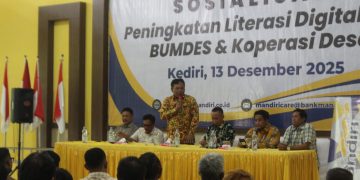 Yayasan MJB dan Bank Mandiri Gelar Sosialisasi Literasi Digital untuk BUMDes dan Koperasi Desa di Kediri