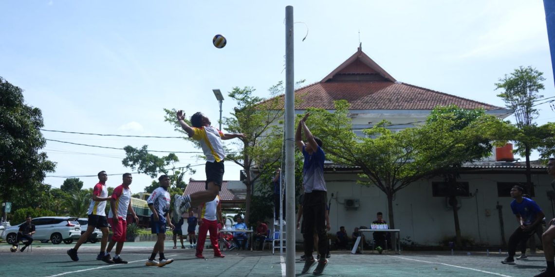 KAI Daop 7 Madiun Gelar Olahraga Bersama untuk Sinergi Pengamanan Nataru