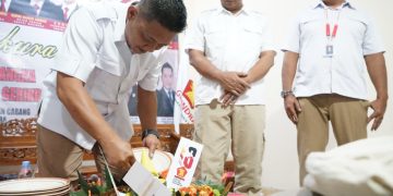 Hadiri Harlah ke-18 Gerindra, Gus Qowim Ajak Kader Kompak dan Bergerak Wujudkan Kediri MAPAN