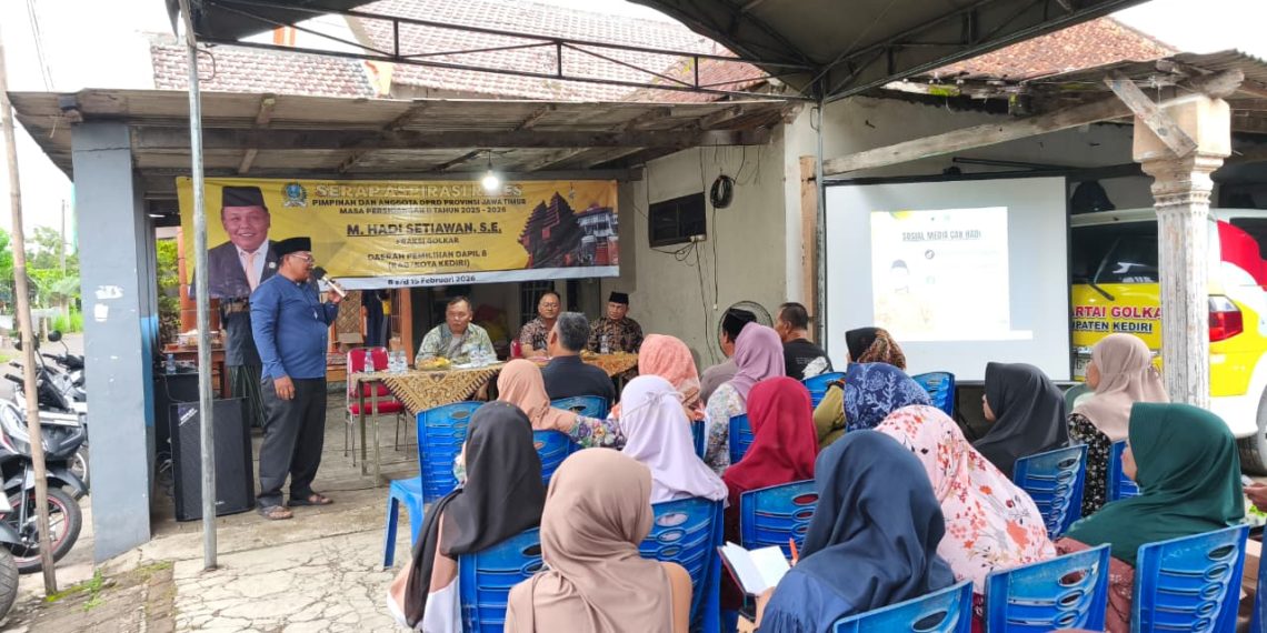 Reses di Ngronggo, Cak Hadi Serap Aspirasi Warga Soal Infrastruktur hingga Kesejahteraan Kader Posyandu