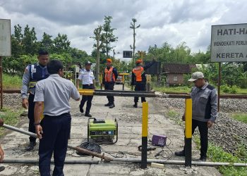Tekan Angka Kecelakaan, KAI Daop 7 Madiun Tutup Perlintasan Sebidang di Srengat Blitar