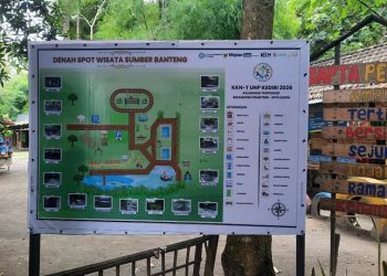 Sumber Banteng Naik Kelas: Mahasiswa KKN-T UNP Kediri Kembangkan Wisata untuk Tingkatkan Daya Tarik Baru