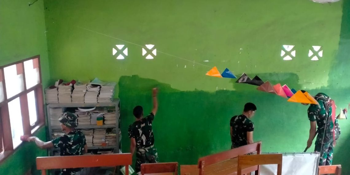 Sinergi TMMD ke-127 dan Pemkab Kediri: Bersihkan Sekolah hingga Masjid Jelang Ramadan 2026