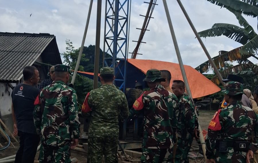 Tinjau TMMD ke-127 di Kediri, Dansatgas Pastikan Progres Fisik Capai 65 Persen