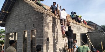 Kisah Haru Sumiin, Buruh Kayu di Puncu yang Dapat Rumah Permanen Lewat TMMD ke-127 Kediri