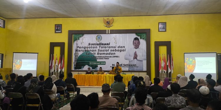 Sosialisasi Spirit Ramadan, Cak Hadi Ajak Warga Kediri Perkuat Toleransi dan Kerukunan Sosial