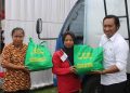 Sinergi TMMD ke-127 Kediri: 300 Warga dari Tiga Kecamatan Terima Bantuan Sembako