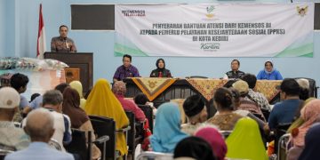 Momentum Ramadan, Kemensos Salurkan Bantuan ATENSi Rp516 Juta untuk Warga Kota Kediri