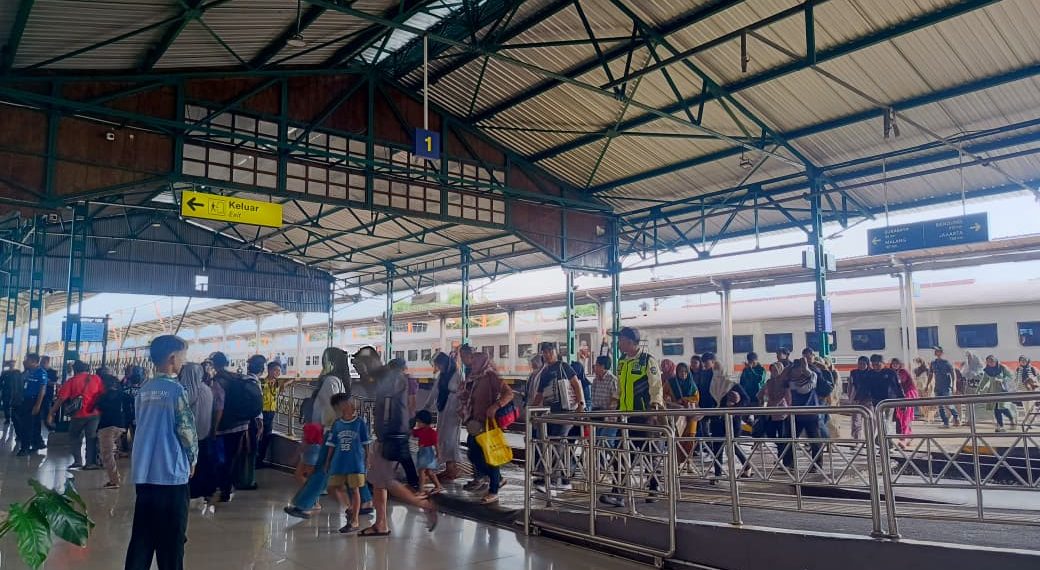 Hari ke-9 Nataru, KAI Daop 7 Madiun Catat Lonjakan Penumpang
