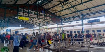 Hari ke-9 Nataru, KAI Daop 7 Madiun Catat Lonjakan Penumpang