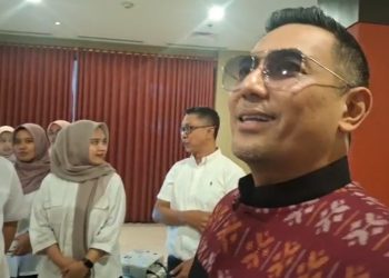 Rio Febrian Meriahkan Peresmian Jalan Stasiun Kediri di Malam Tahun Baru