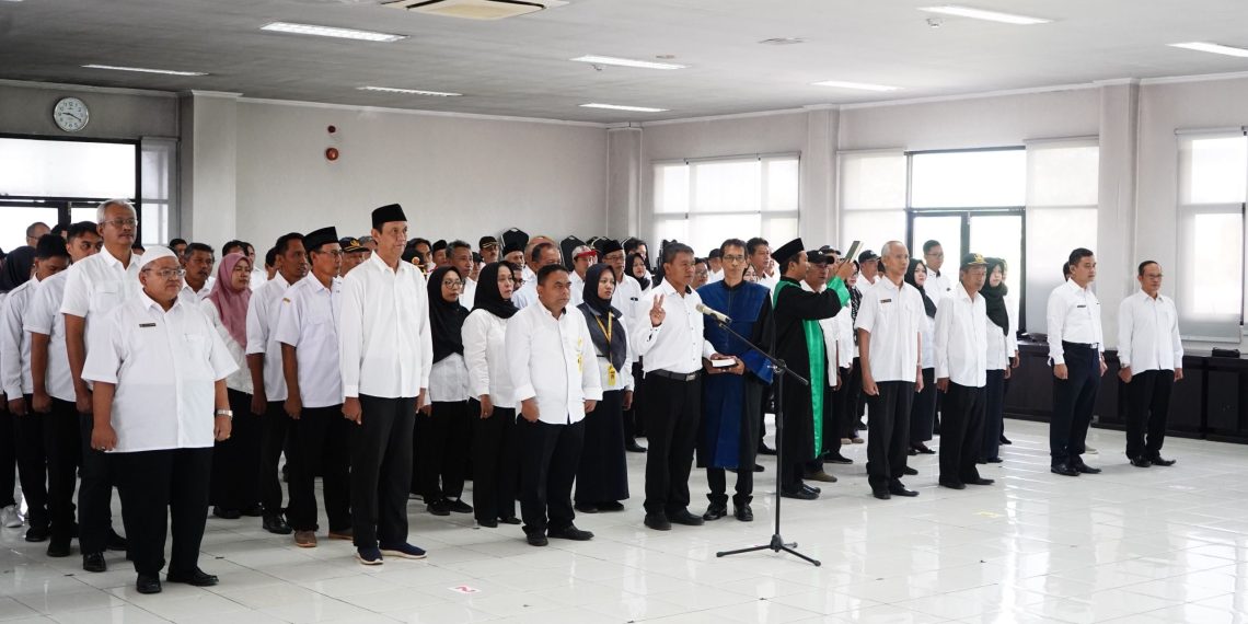 Targetkan 43 Ribu Bidang Tanah Bersertifikat, Pemkab Kediri Lantik Panitia Ajudikasi PTSL 2026