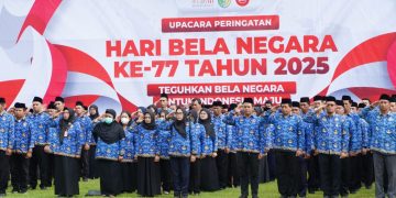 Pemkab Kediri Gelar Upacara Hari Bela Negara ke-77, Ajak Gen Z Teguhkan Persatuan