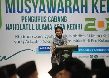 Wali Kota Kediri Hadiri Muskercab Ke-III PCNU Kota Kediri 2025