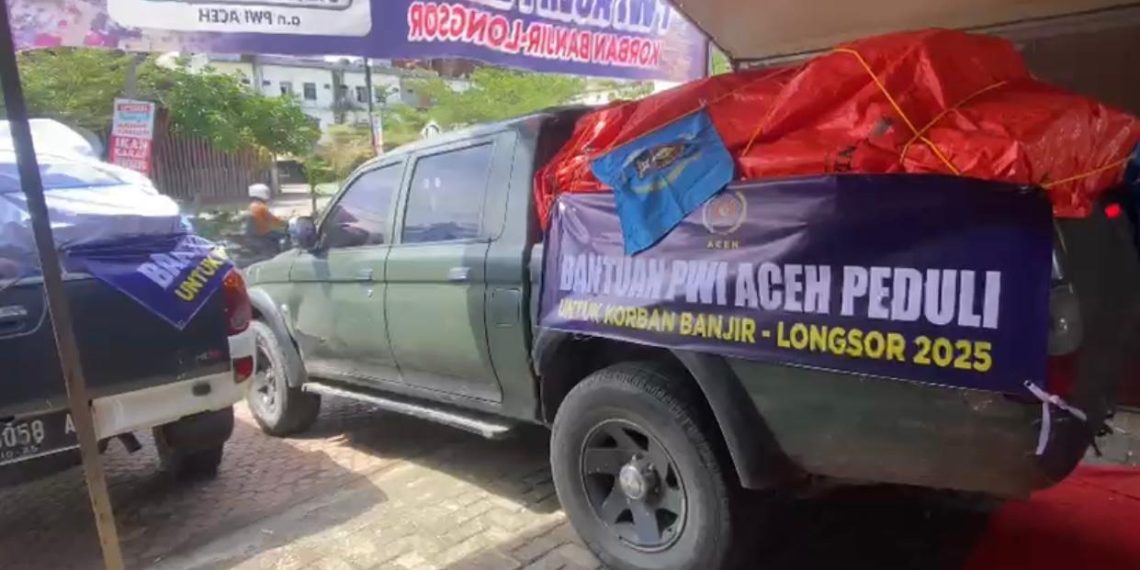 PWI Aceh Salurkan Bantuan Darurat Tahap I untuk Wartawan Terdampak Banjir dan Longsor