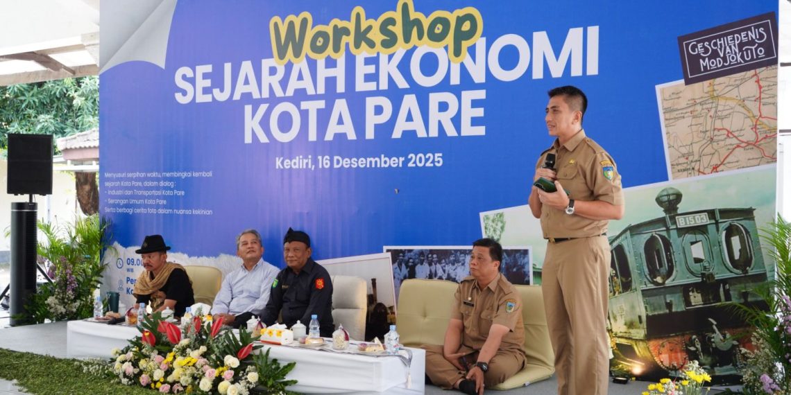 Workshop Sejarah Ekonomi Kota Pare, Mas Dhito Tegaskan Komitmen Pelestarian Heritage Kediri