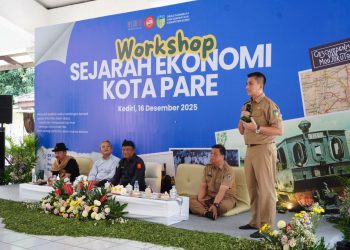 Workshop Sejarah Ekonomi Kota Pare, Mas Dhito Tegaskan Komitmen Pelestarian Heritage Kediri