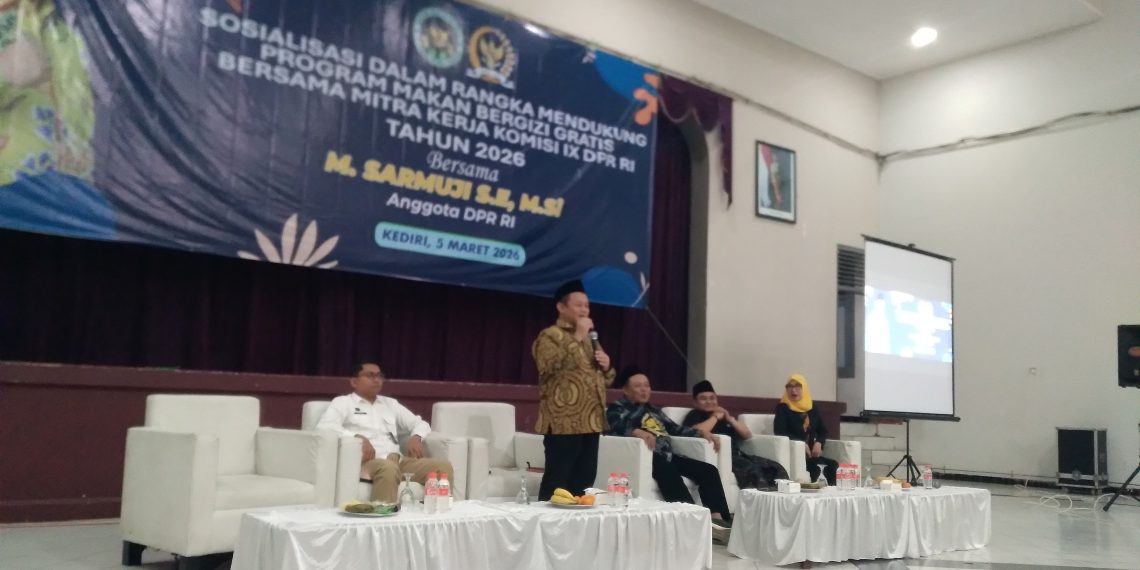 Dukung Indonesia Emas, Golkar Sosialisasikan Program Makan Bergizi Gratis di Kediri