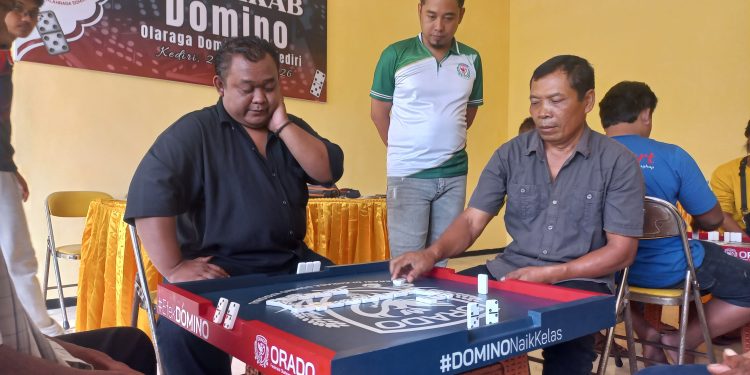 Hapus Stigma Judi, Kejurkab Domino Pertama di Kabupaten Kediri Resmi Digelar