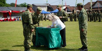 TMMD ke-127 di Desa Gadungan Resmi Ditutup, Sinergi TNI-Pemkab Kediri Bangun Jalan Tembus dan Irigasi