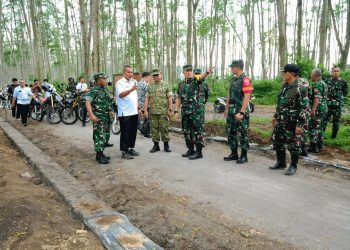 Wasev Mabes TNI AD: Progres TMMD ke-127 di Desa Gadungan Capai 90 Persen